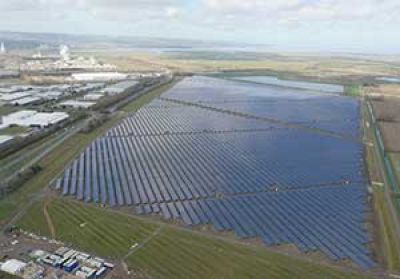 Photo : British solar renewables