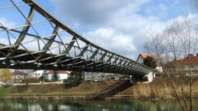 Fietsers- en voetgangersbrug, Metz
