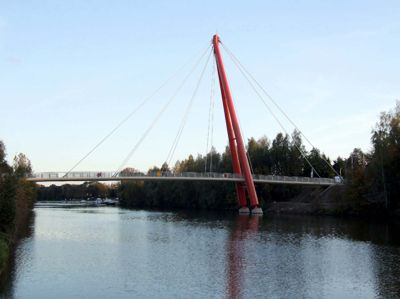 Passerelle pour piétons et cyclistes, Beernem