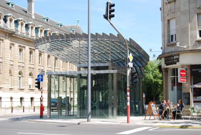 Ingang Parking Heine, Luxemburg-stad