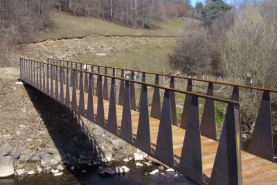 Passerelle over de Wamme